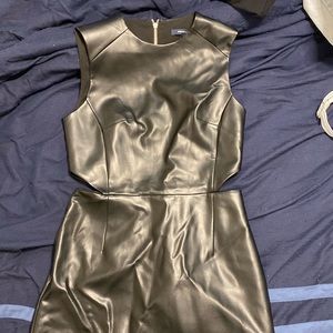 1 piece French connection faux leather